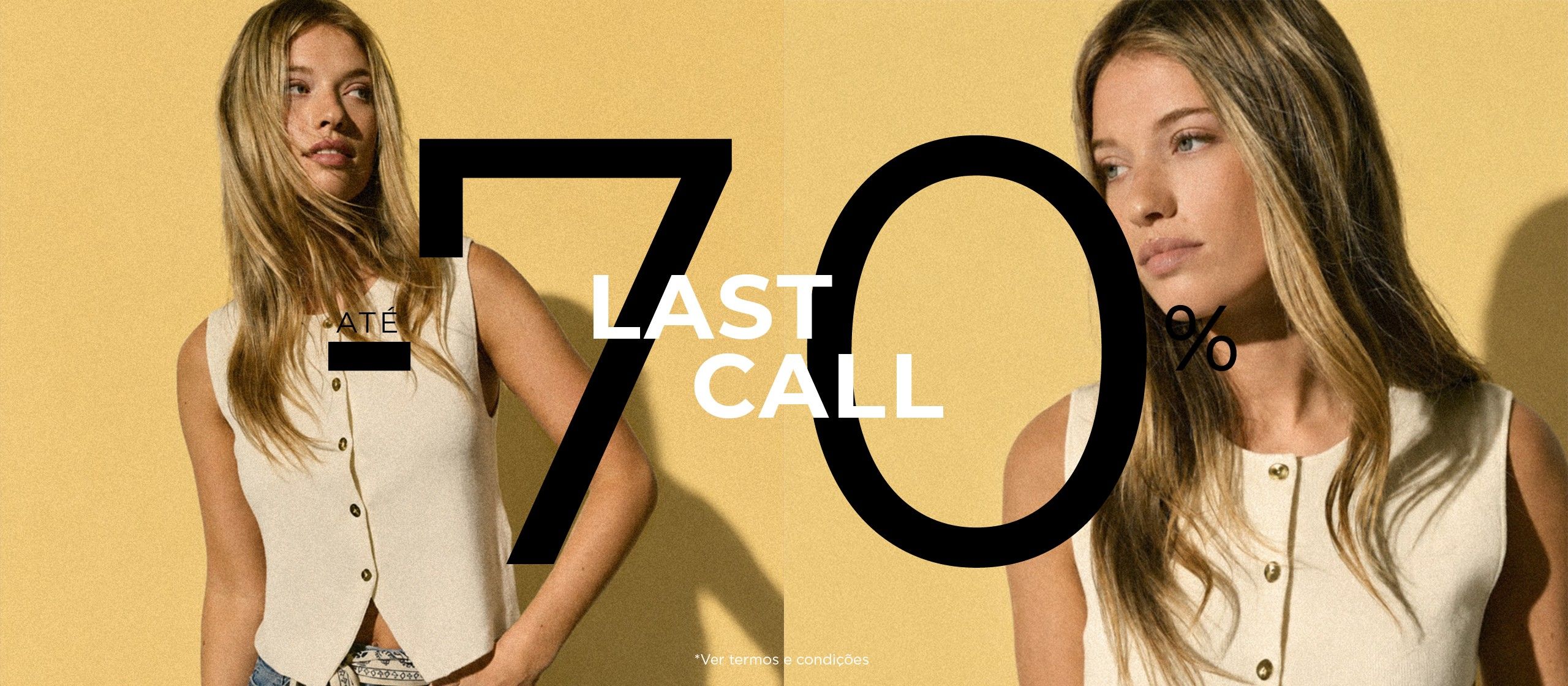 Last Call Mellmak: up to 70% off women's items. It's your last chance to get what's still waiting for you.