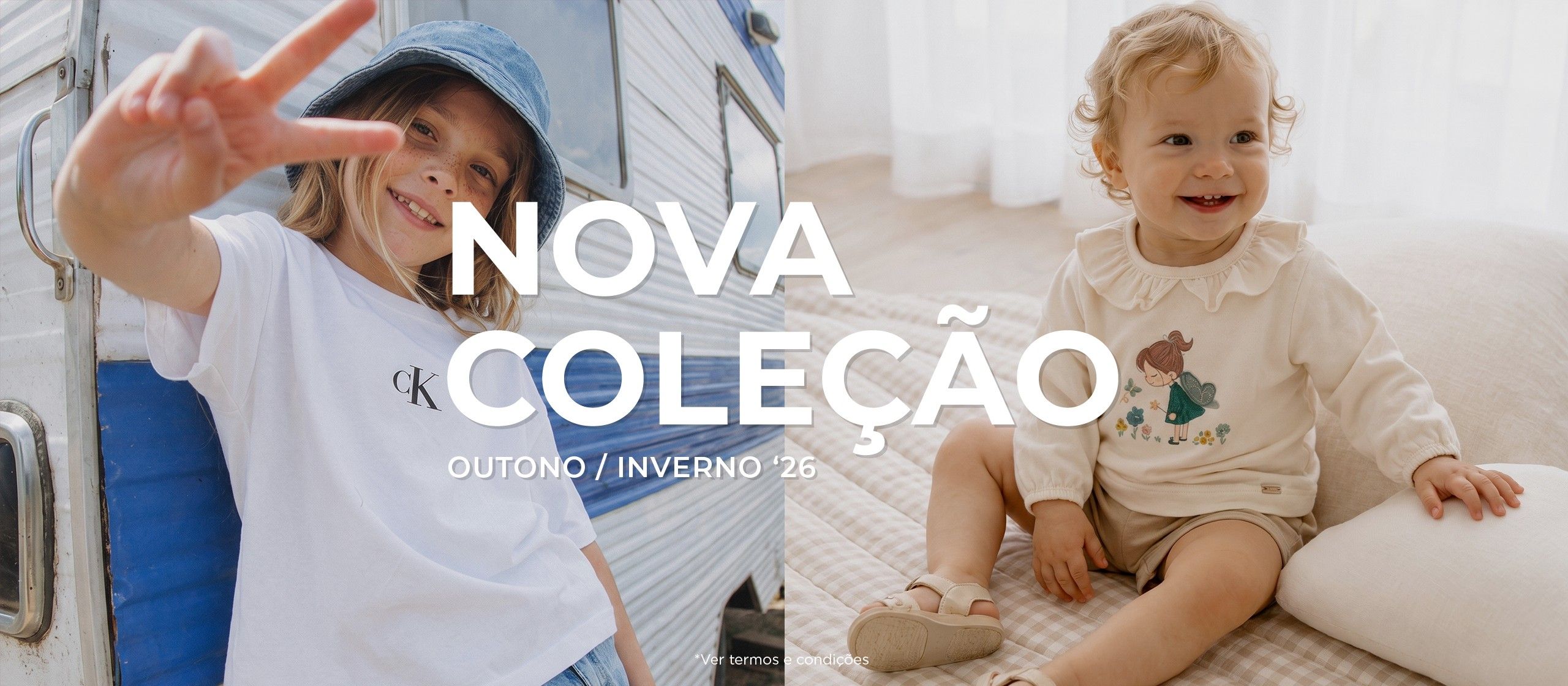 NEW COLLECTION: Discover the new Autumn/Winter 2026 collection for children and babies, featuring comfortable, stylish, and unique pieces for the new season.