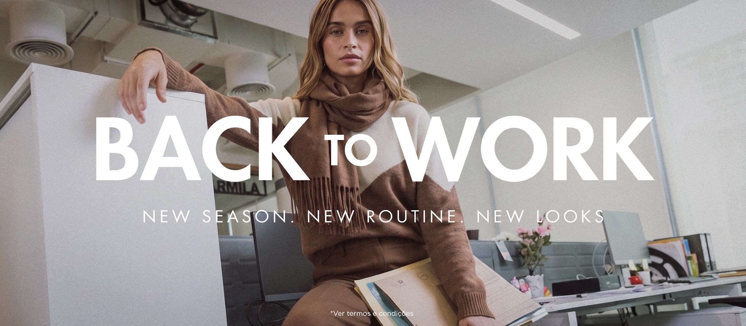 Back to Work Mellmak: the new collection has arrived. It's time to get back to your routine with new women's looks to keep up with your pace.