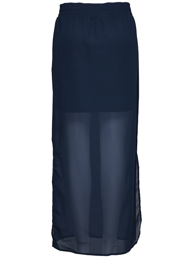 Skirt Woman Navy Blue Only