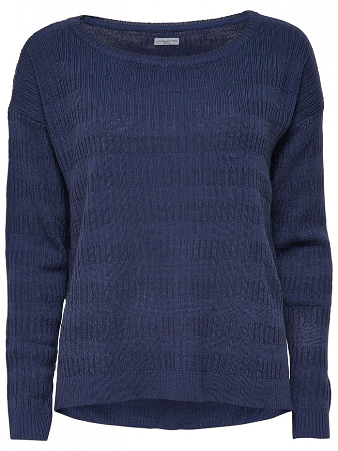 Knitwear Woman Navy Blue Jacqueline de Yong