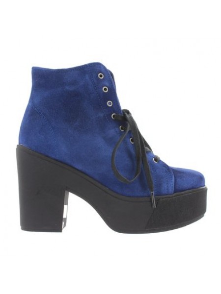 Boots Woman Blue Sixty Seven
