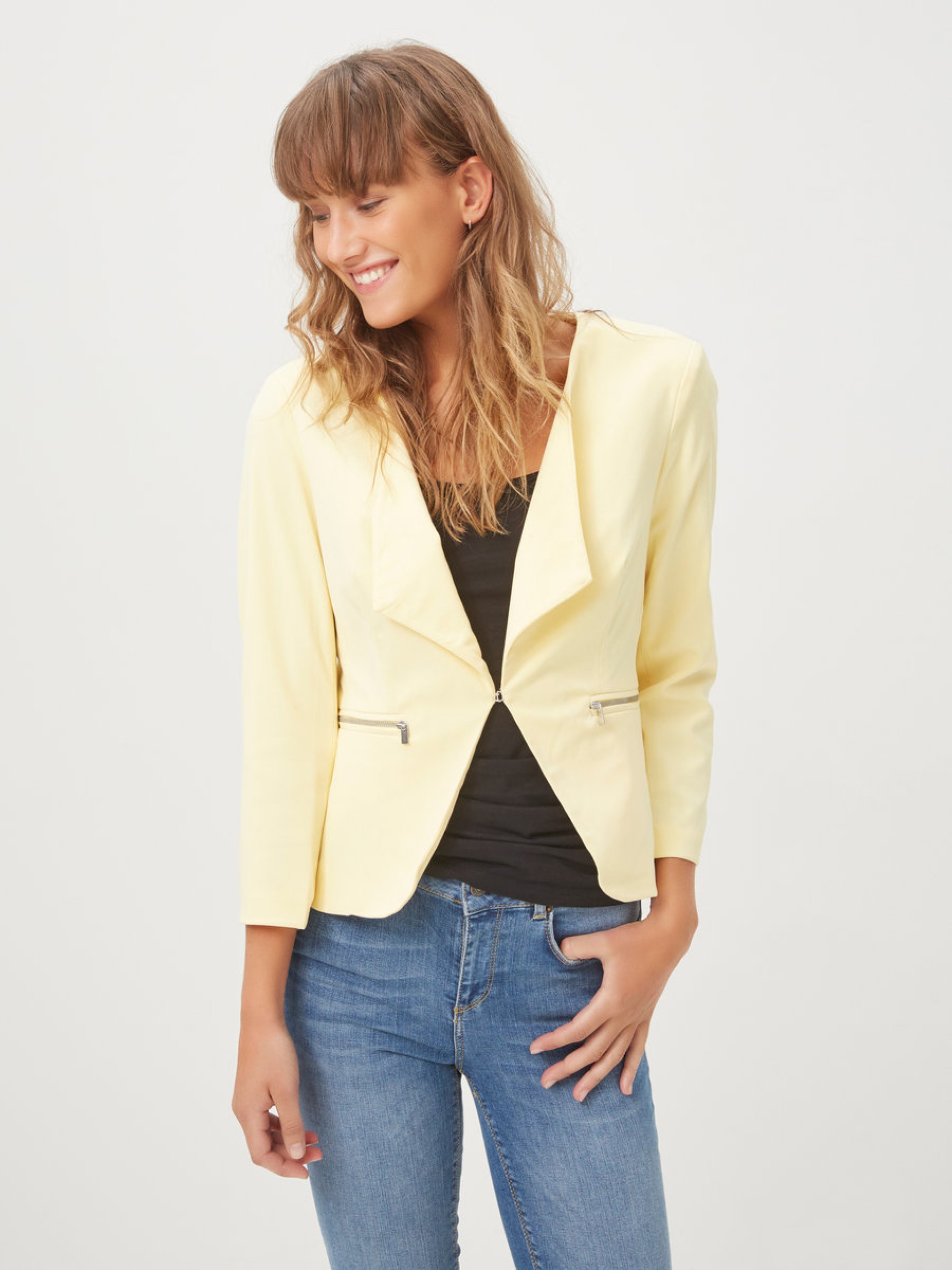 Blazer Woman Yellow Vero Moda