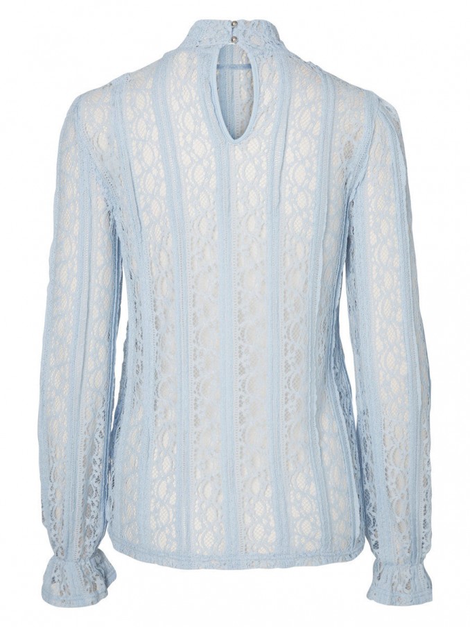 Blusa Mujer Azul Vero Moda