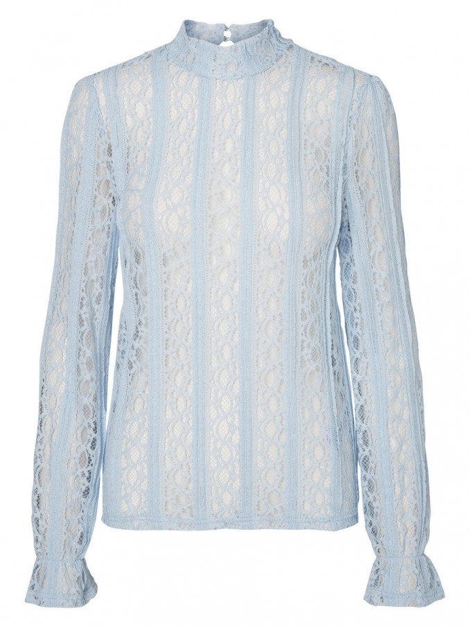 Blusa Mujer Azul Vero Moda
