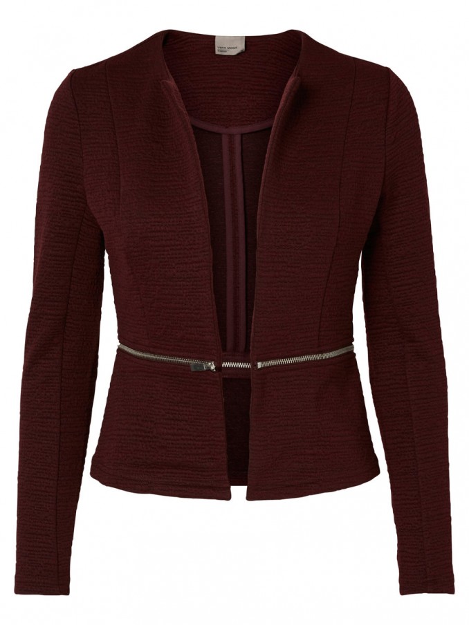 Blazer Woman Bordeaux Vero Moda