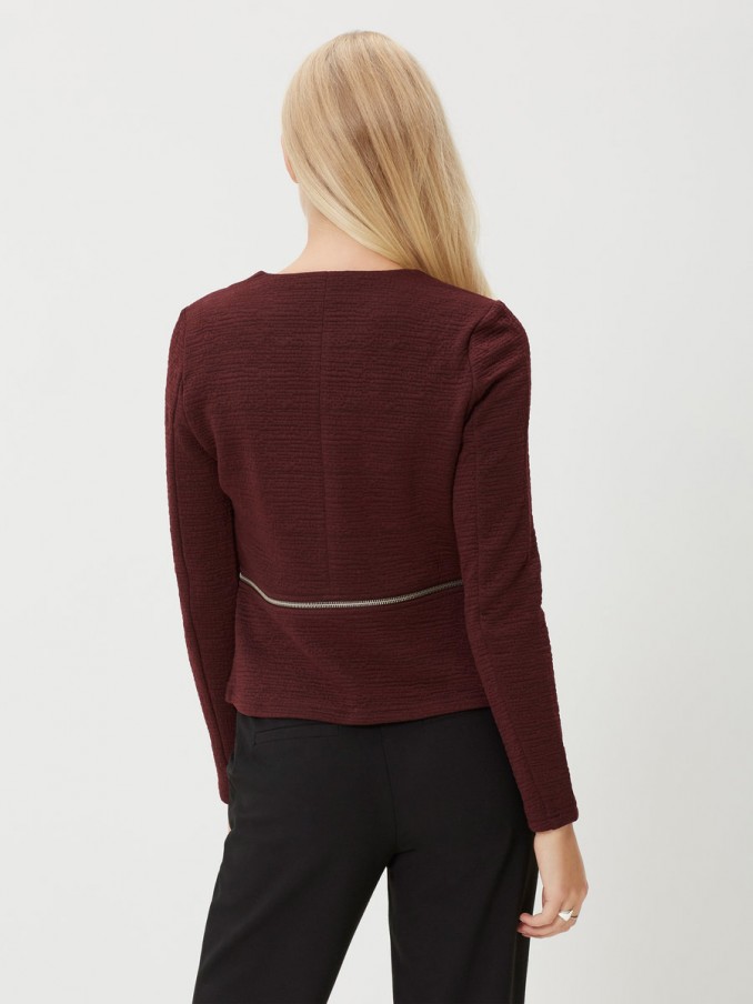 Blazer Woman Bordeaux Vero Moda