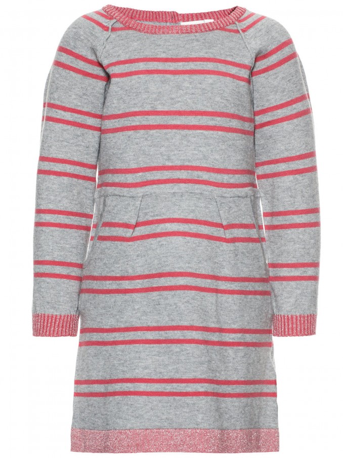 Vestido Delima Ls Knit Dress Mz