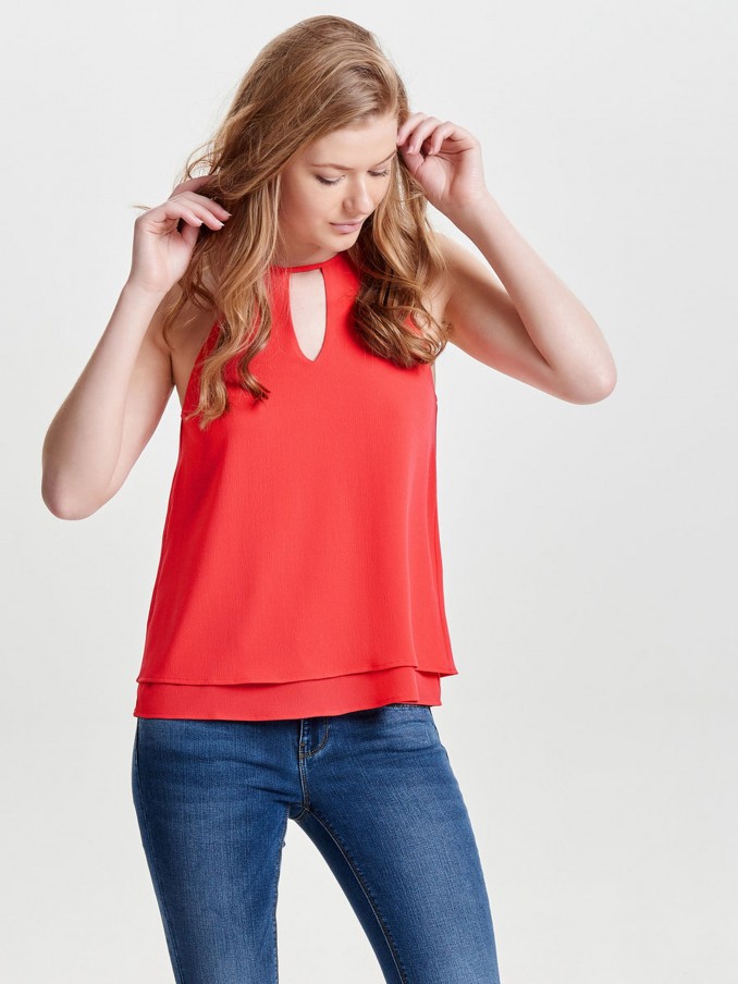 Shirt Woman Red Only