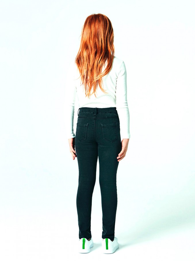 Jeans Niña Gris Oscuro Name It
