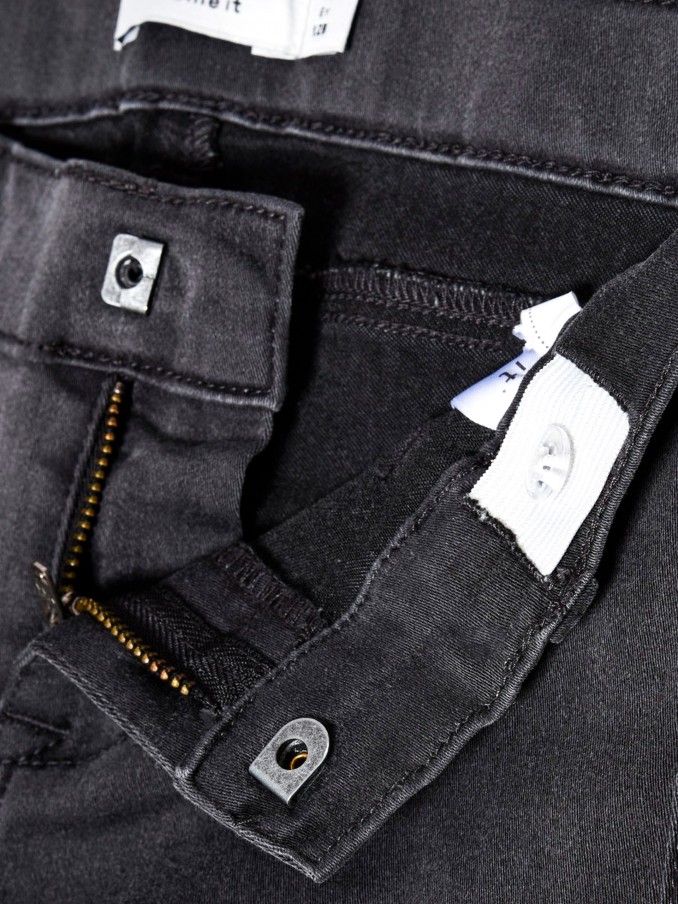 Jeans Niña Gris Oscuro Name It