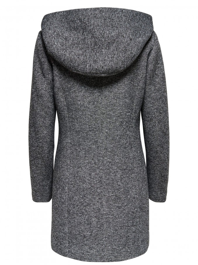 Chaqueta Mujer Gris Oscuro Only
