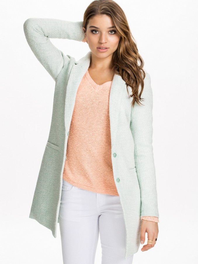 Jacket Woman Green Water Only