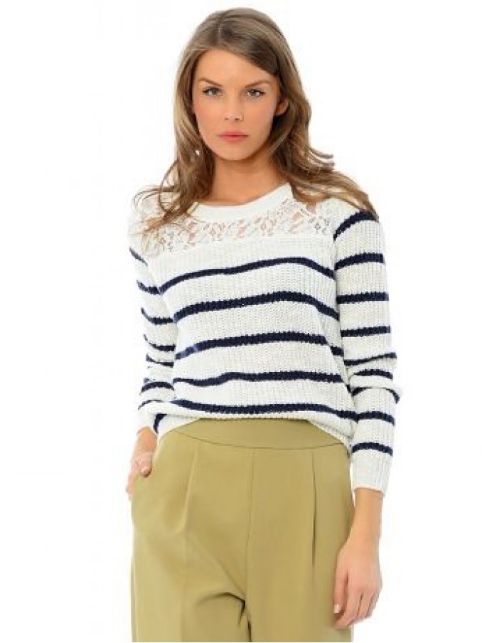 Prendas de Punto Mujer Blanco Only