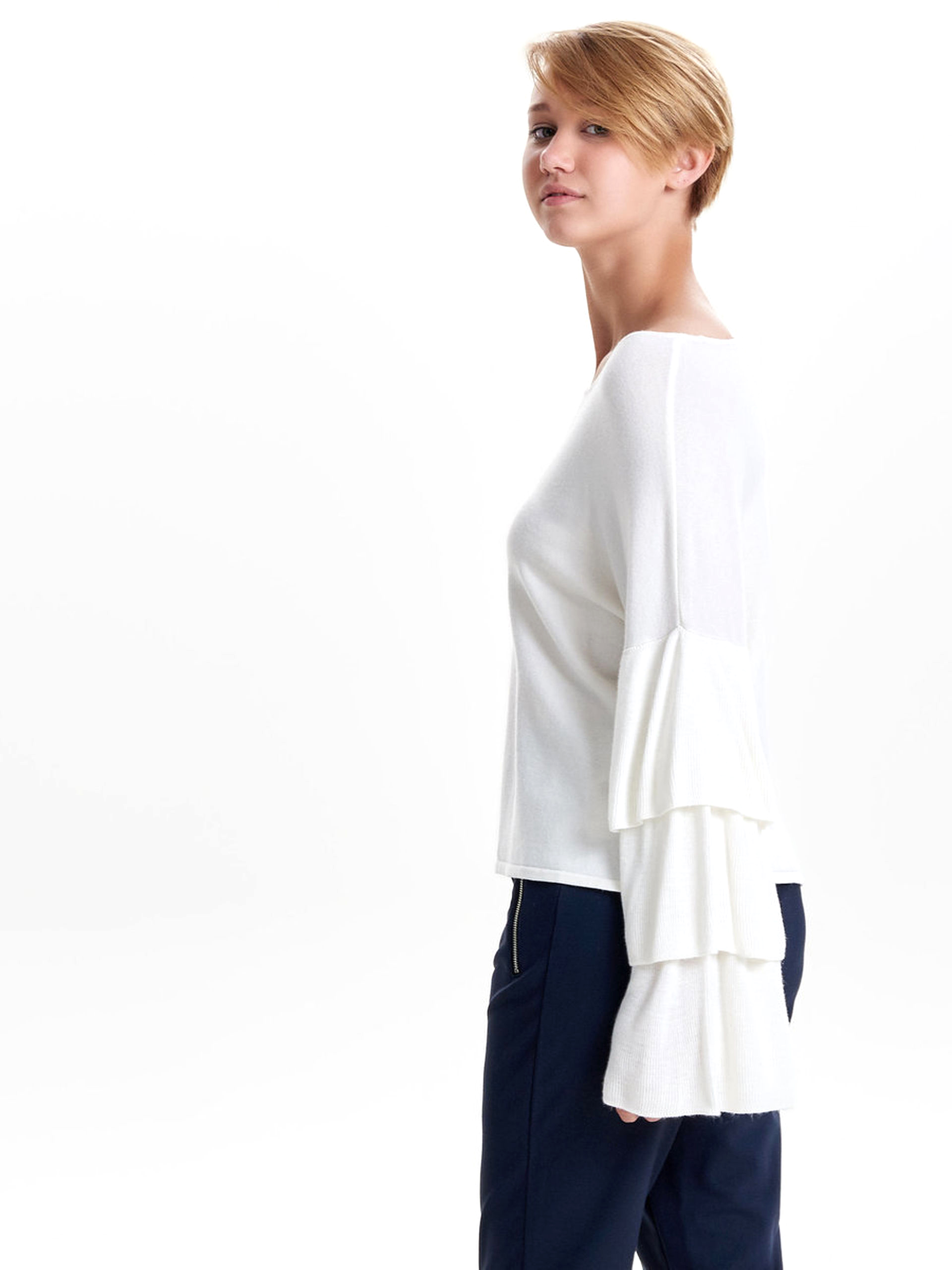 Knitwear Woman Cream Only