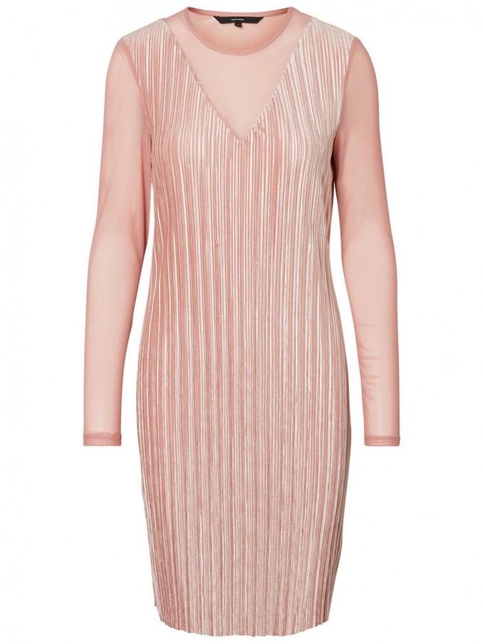Vestido Mujer Rosa Vero Moda