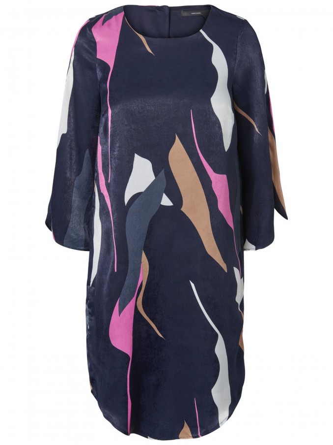 Dress Woman Navy Blue Vero Moda