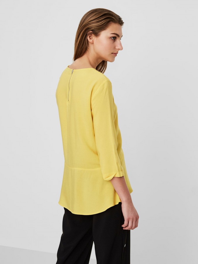 Shirt Woman Yellow Vero Moda