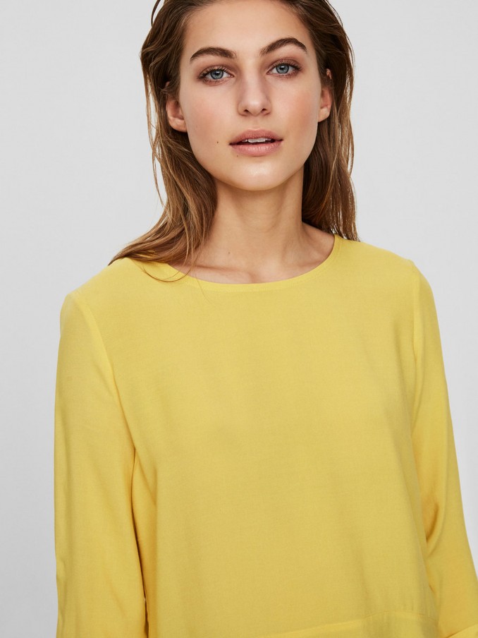 Shirt Woman Yellow Vero Moda