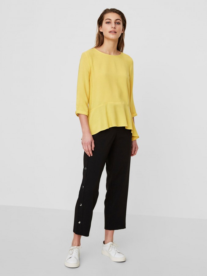 Shirt Woman Yellow Vero Moda