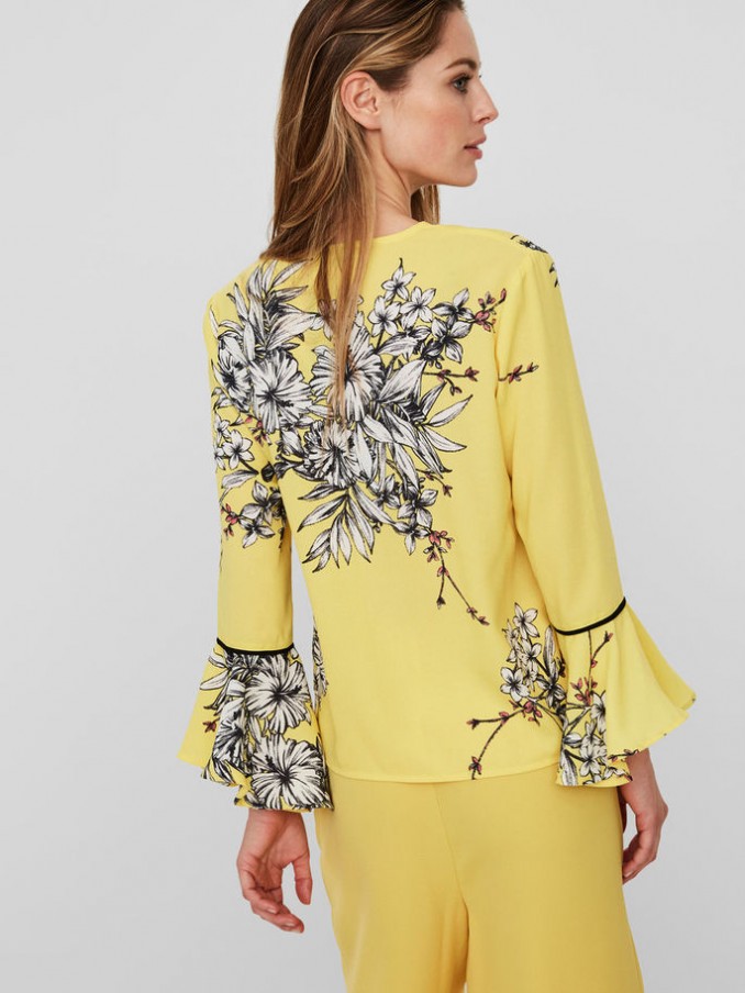 Shirt Woman Yellow Vero Moda