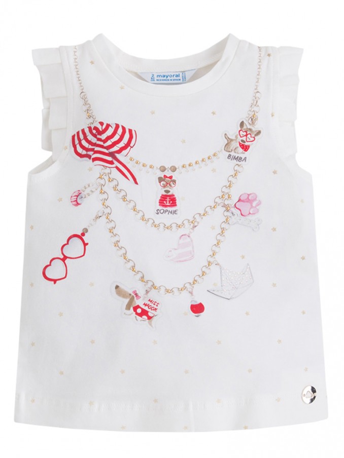 Shirt Girl (Cream) Mayoral