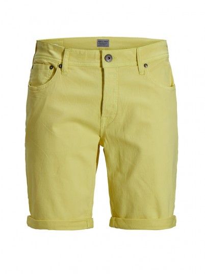 Pantalones Cortos Hombre Amarillo Jack & Jones