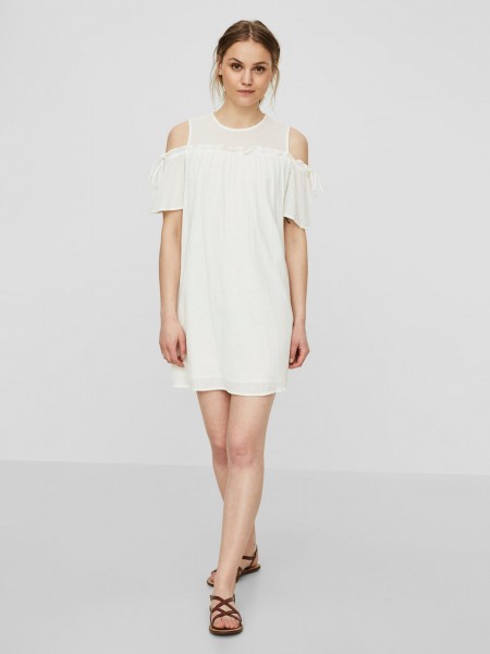 Dress Woman White Vero Moda