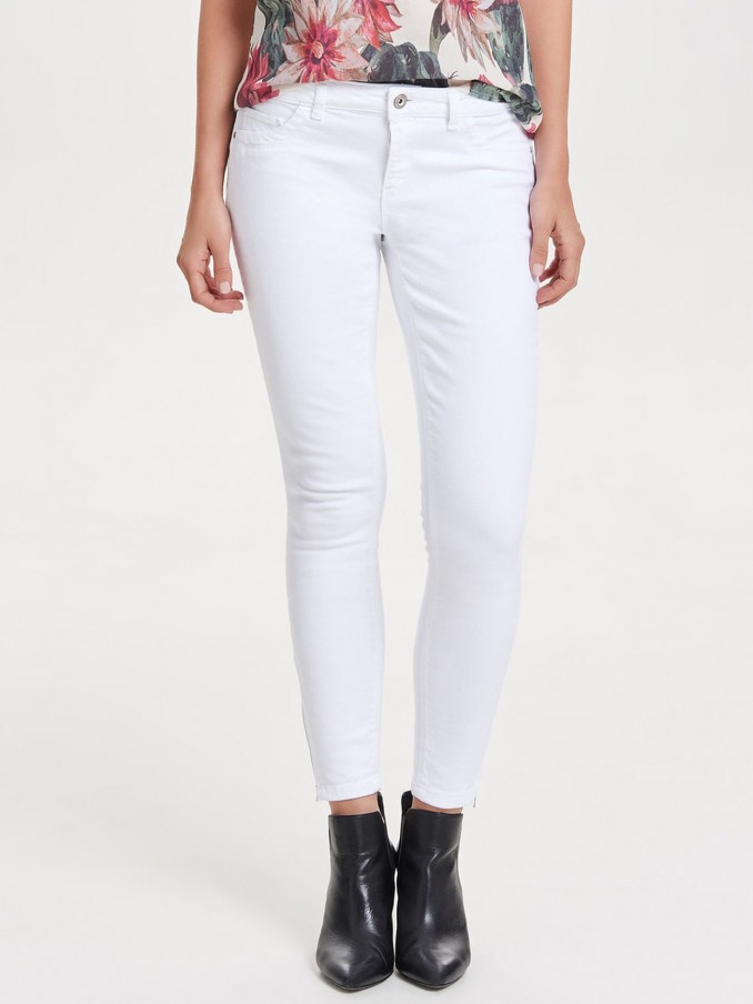 Pantalones Mujer Blanco Only