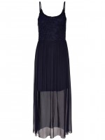 Dress Woman Navy Blue Only Dress Woman Navy Blue Only