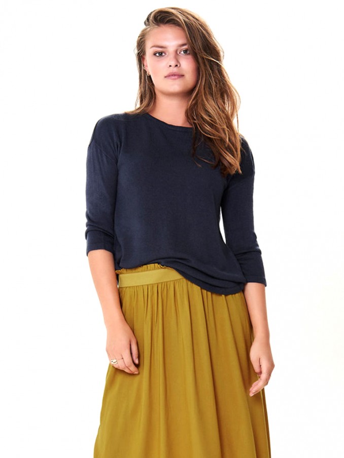 Knitwear Woman Dark Blue Jacqueline de Yong