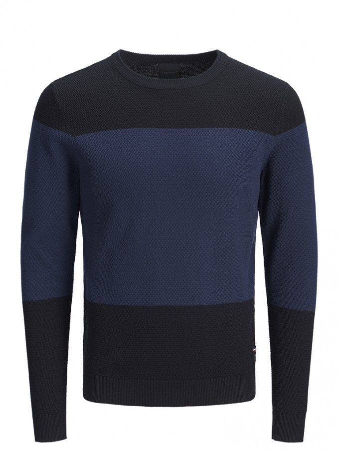 Prendas de Punto Hombre Azul Marino Produkt