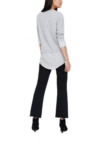 Knitwear Women Grey Vero moda 10209496