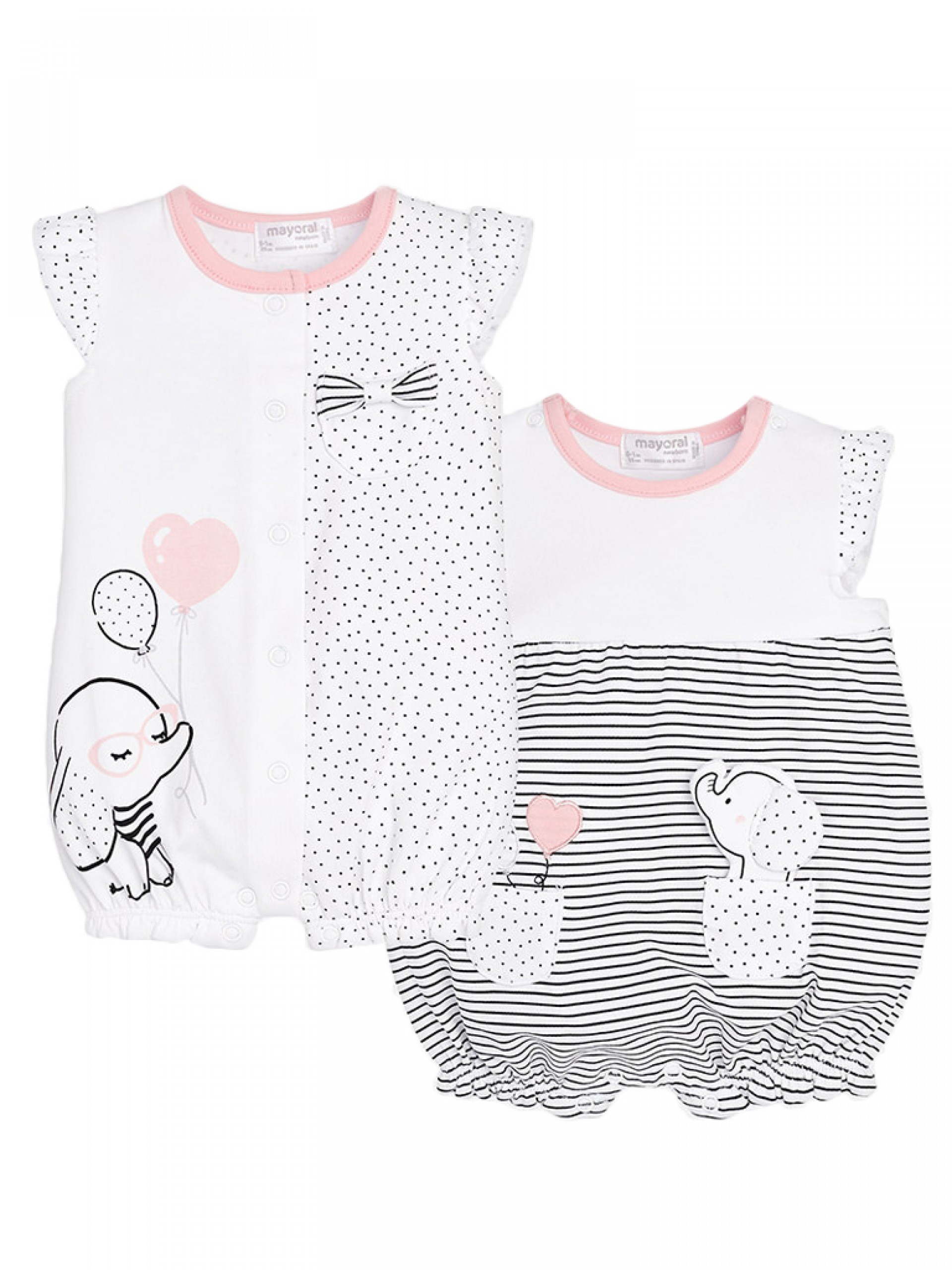 Set Baby Girl White Mayoral