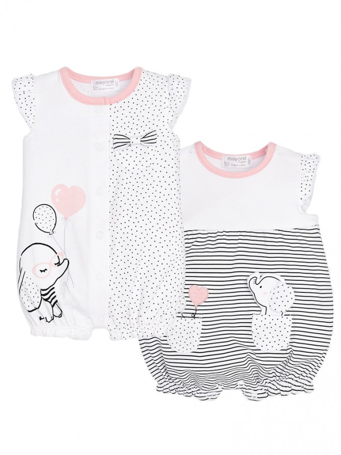 Set Baby Girl White Mayoral