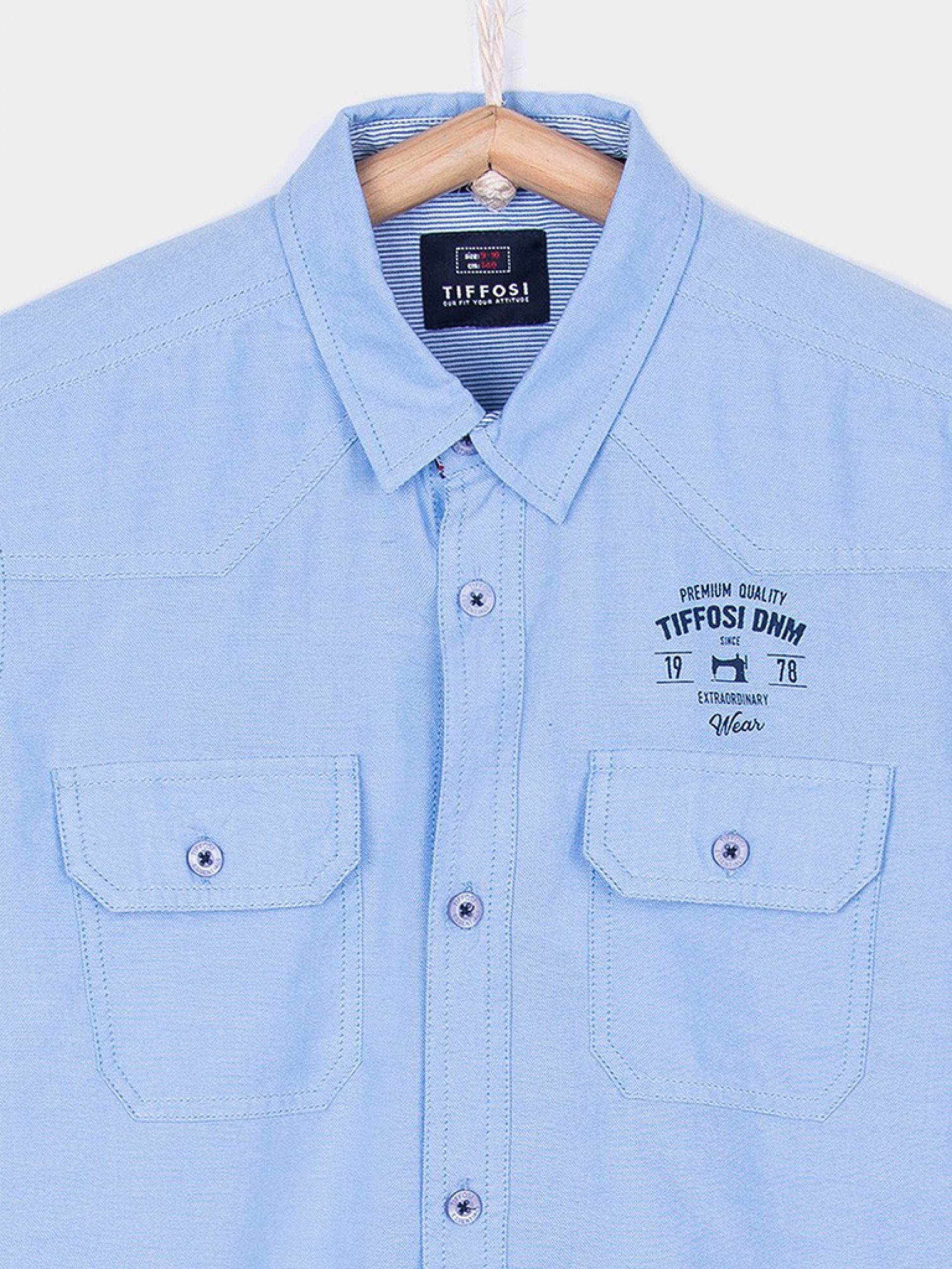 Shirt Boy Blue Tiffosi Kids