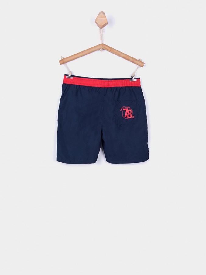 Pantalones Cortos Niño Azul Marino Tiffosi Kids