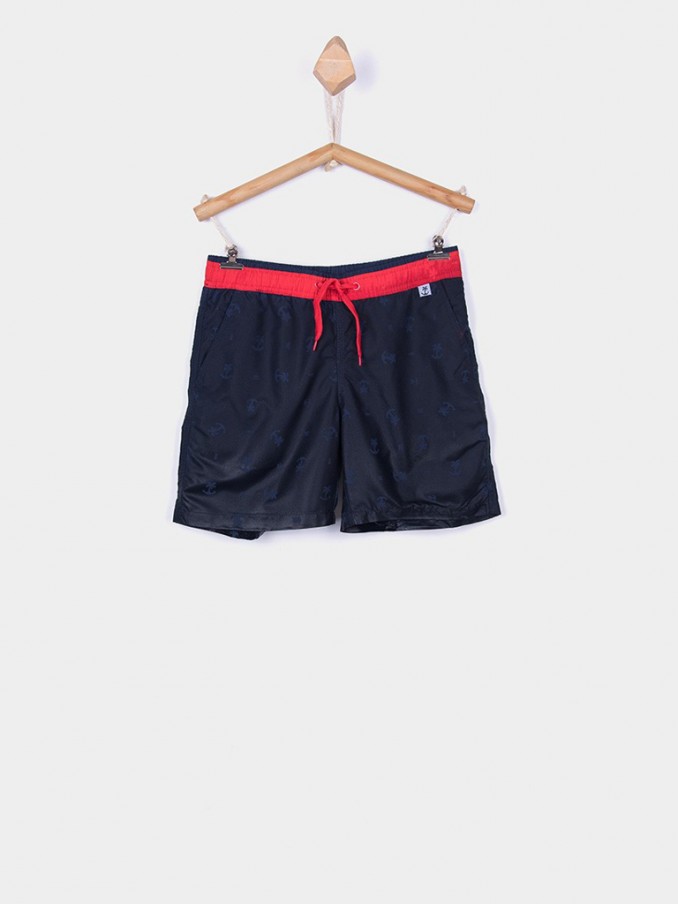 Pantalones Cortos Niño Azul Marino Tiffosi Kids