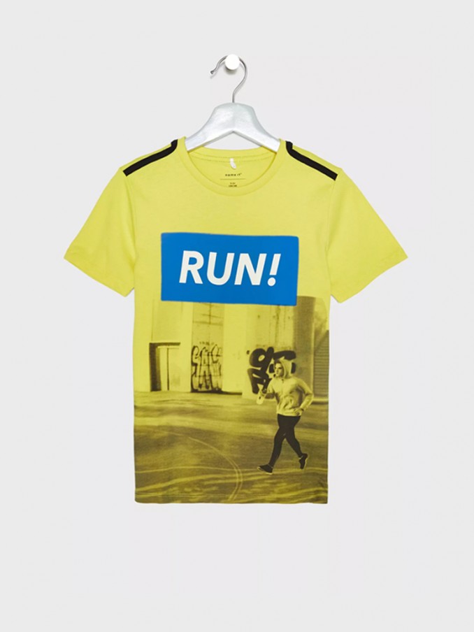 Camiseta Nio Amarillo Name It