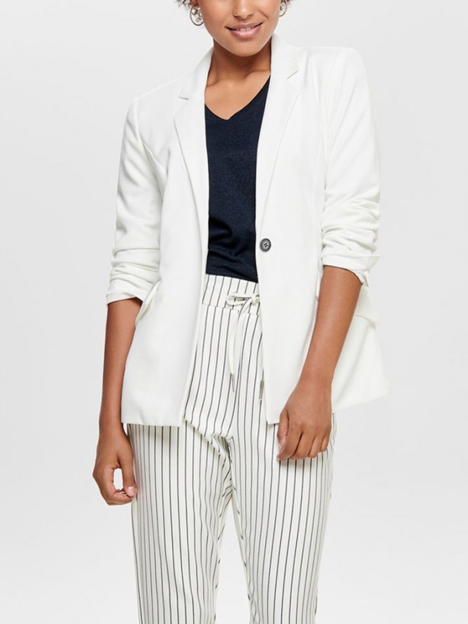 Blazer Woman White Only