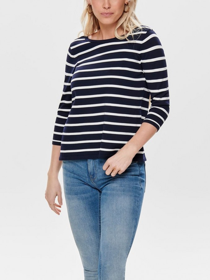 Knitwear Woman Navy Blue Only