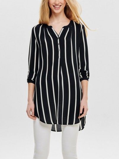 T�nica Mujer Azul Marino Only 15174659