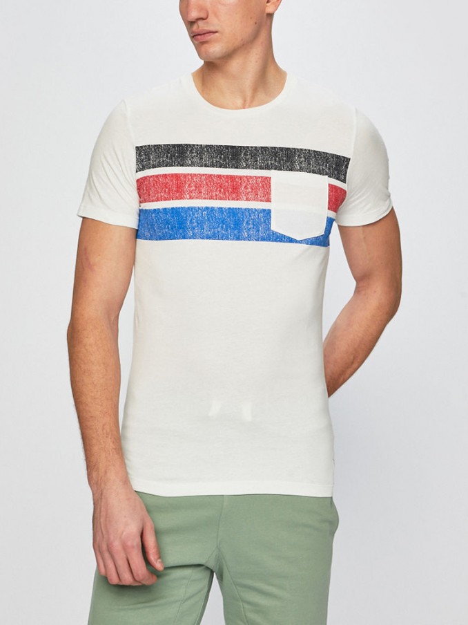 T-Shirt Man White Produkt
