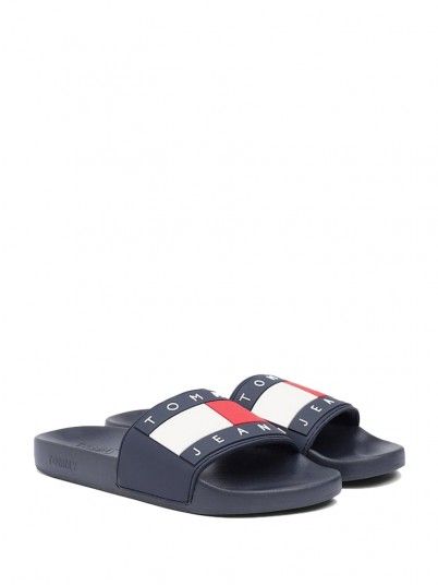 CHINELO HOMEM POOL TOMMY JEANS