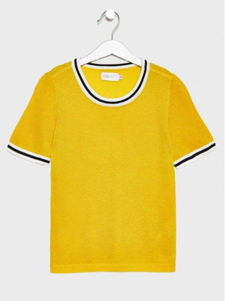 Camiseta Nia Amarillo Only