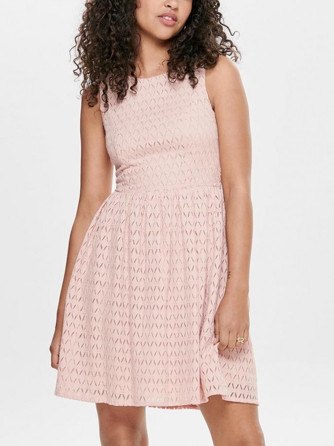 Vestido Mujer Rosa Only