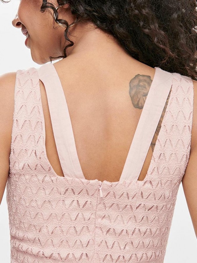 Vestido Mujer Rosa Only