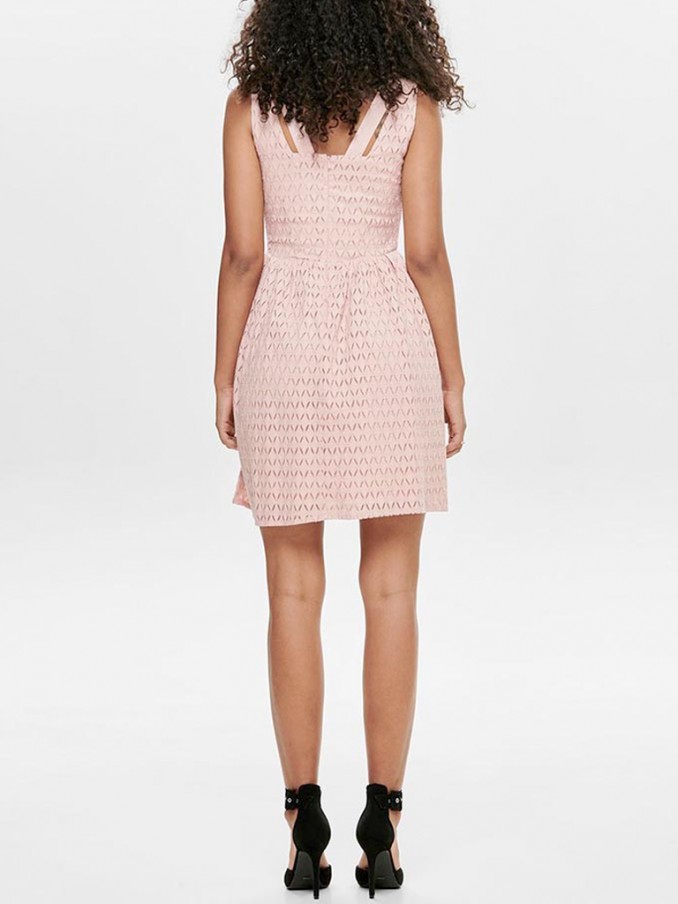 Vestido Mujer Rosa Only