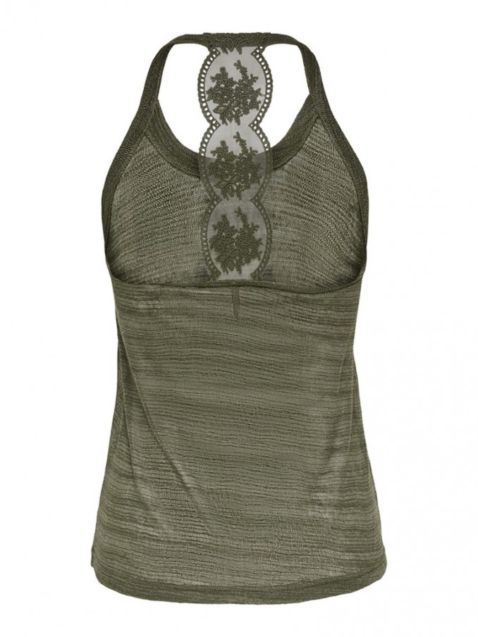 Blusa Mujer Verde Only