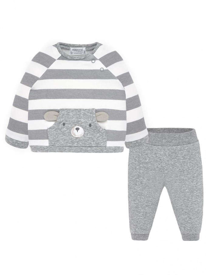 Conjunto Bebe Nio Gris Mayoral